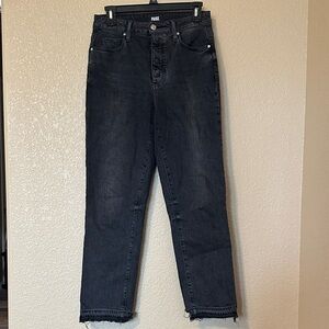 PAIGE Charcoal Black Denim Jeans
